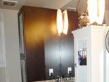 Custom Unit: Mirror & Linen Closet