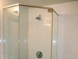 Neo Angle Shower door with Header